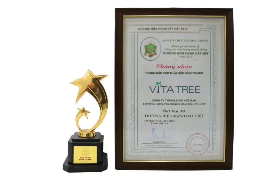 Vitatree nhận giải thưởng