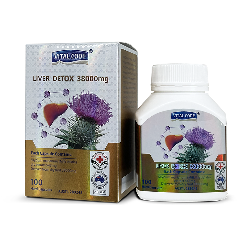 Liver Detox 38000mg 100 Hard Capsules B.PURE VIỆT NAM