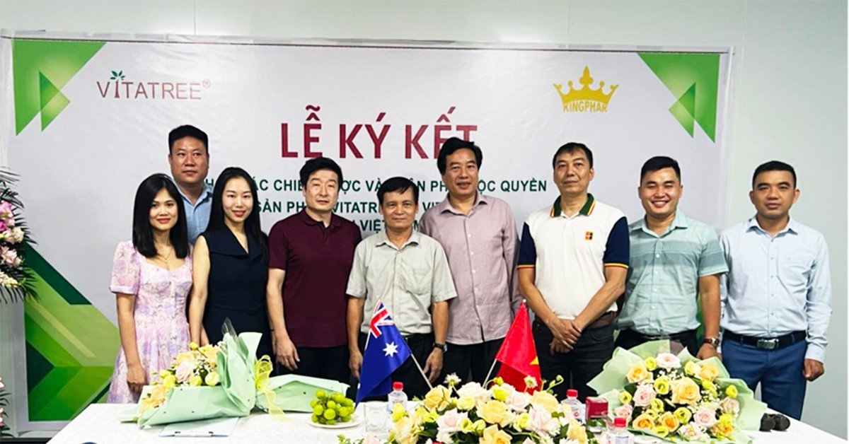 Vitatree tái ký hợp đồng với Kingphar